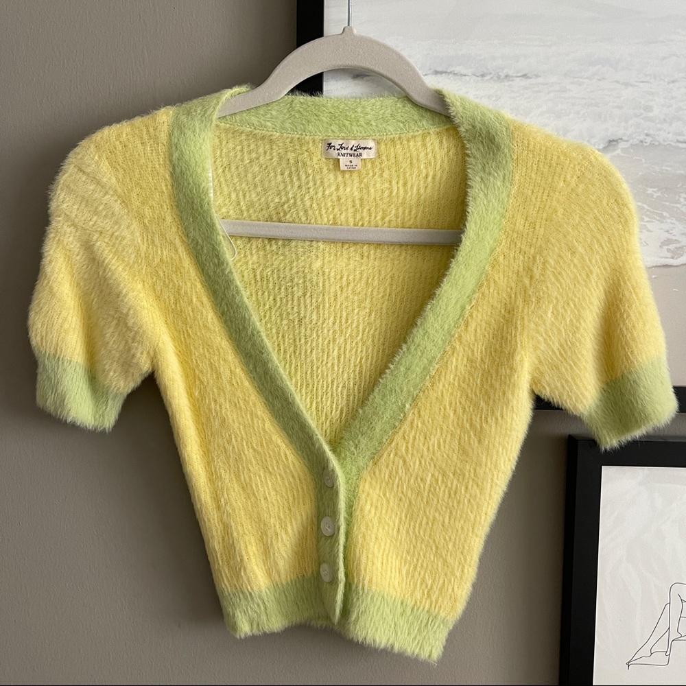 For Love and Lemons knit top